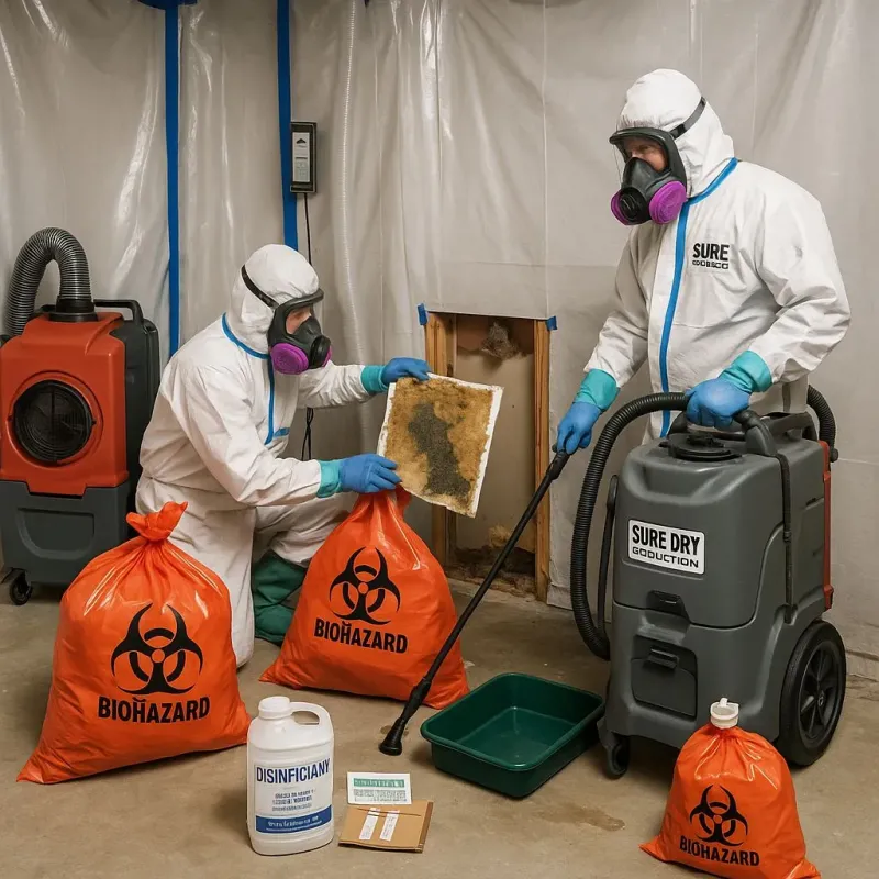 Contaminated Water Handling Protocols process in Brilliant, OH